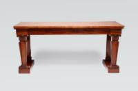A Regency Period Mahogany Console by A Sergeant