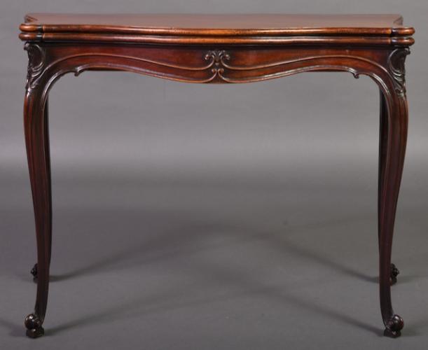 Pair of Extraordinary Chippendale Side Tables by A Sergeant