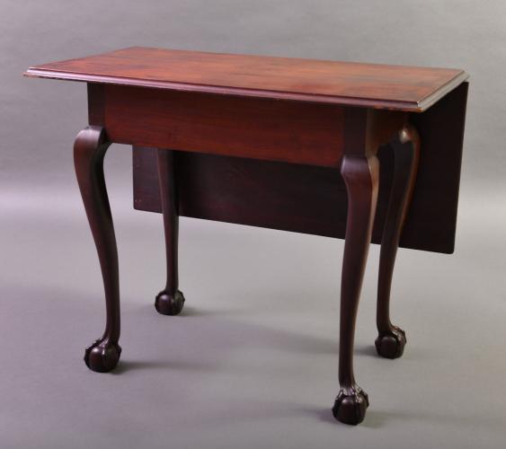 A Rare Mahogany "Fly" Table Attributed to Nathaniel Gould by D Sergeant
