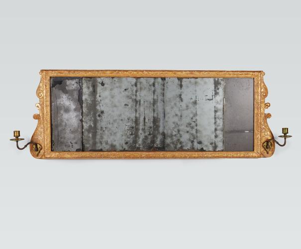 An Early George II Overmantle Mirror by A Sergeant