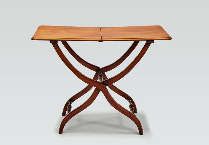 A Mahogany Coaching Table by A Sergeant