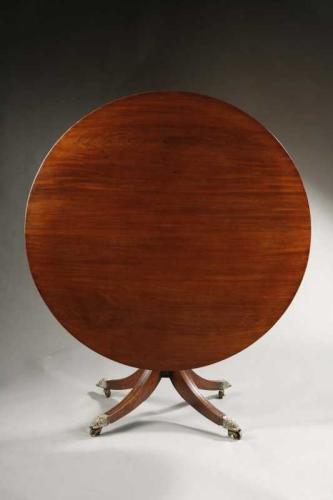 A Mahogany Breakfast Table by A Sergeant