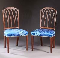 Fine Hepplewhite Chairs by Samuel McIntire by A Sergeant