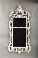 A Carved Chippendale Period Mirror by A Sergeant