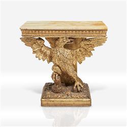 An 18th Century Giltwood Eagle Console by A Sergeant
